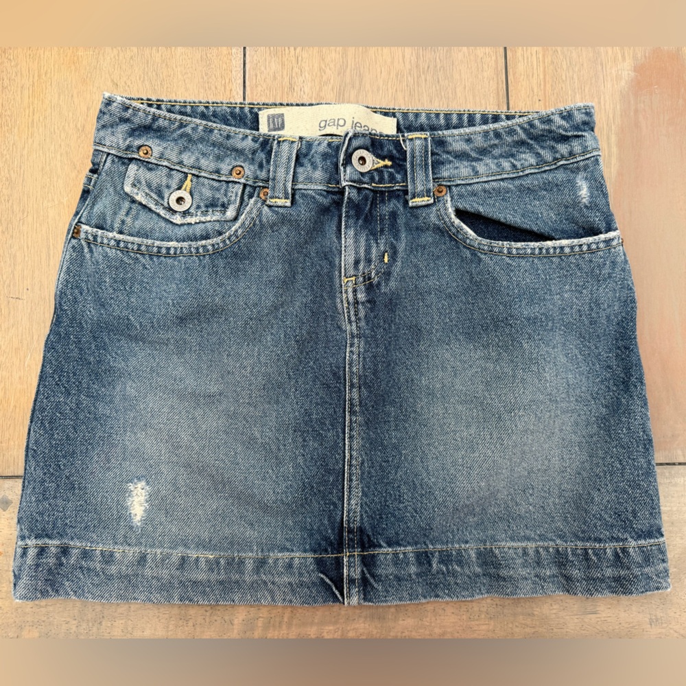 GAP JEANS DENIM MINI SKIRT